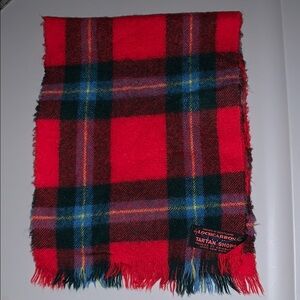 Lochcarron Red Tartan Scarf